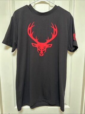 Bucked Up Men's Black Short-Sleeve Tee